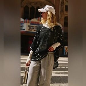 - Free People toss up mess tunic tee in white